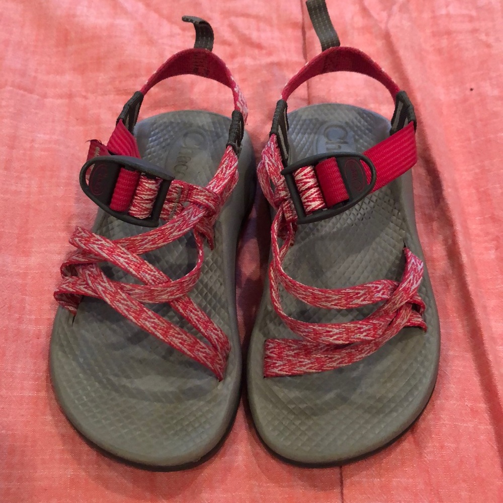 Pink Chaco sandals